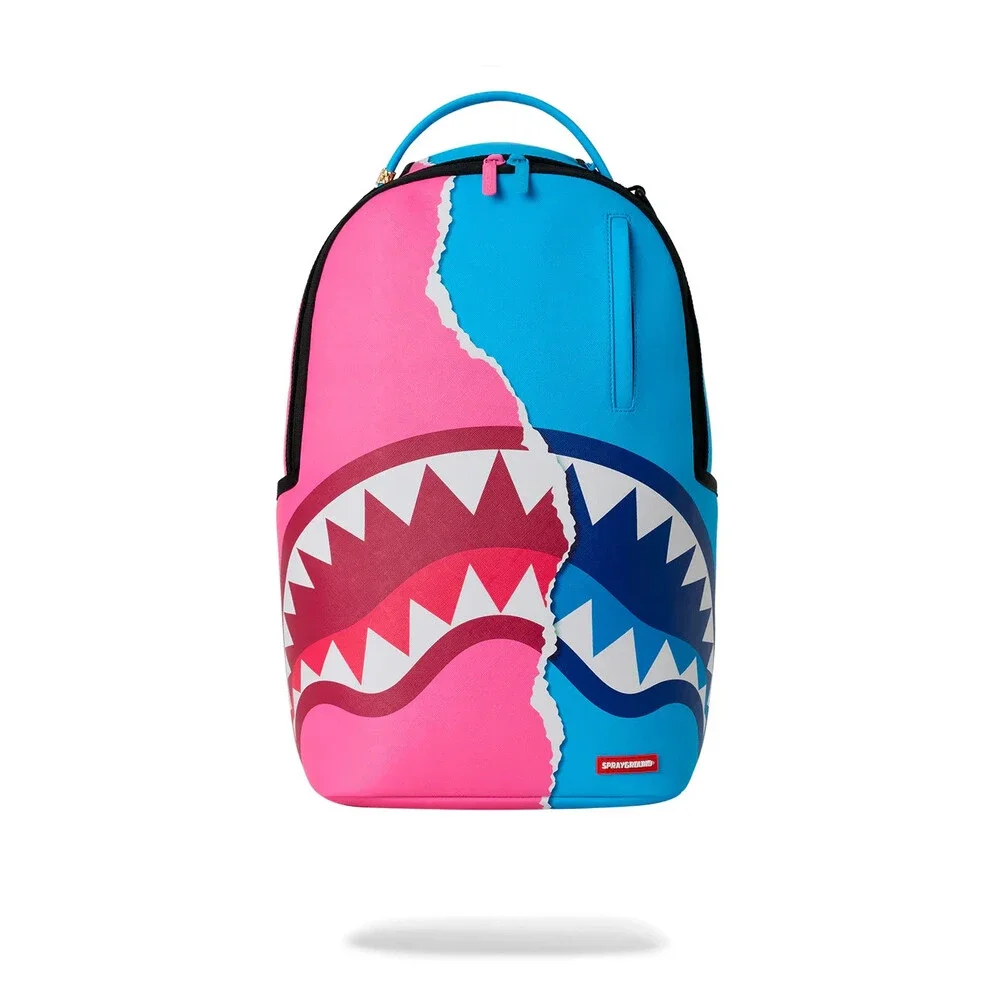 Spray Shark Central Zen Backpack Women Pink Graphic Print Shoulder Strap SPR324
